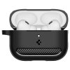 Etui Spigen Rugged Armor do Apple AirPods Pro 3 – Głęboka Matowa Czerń (Matte Black)